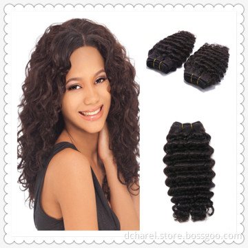 Hot! Wholesale Top Pretty 100% Remy Human Hair Extension, Deep Weave (BHF016)